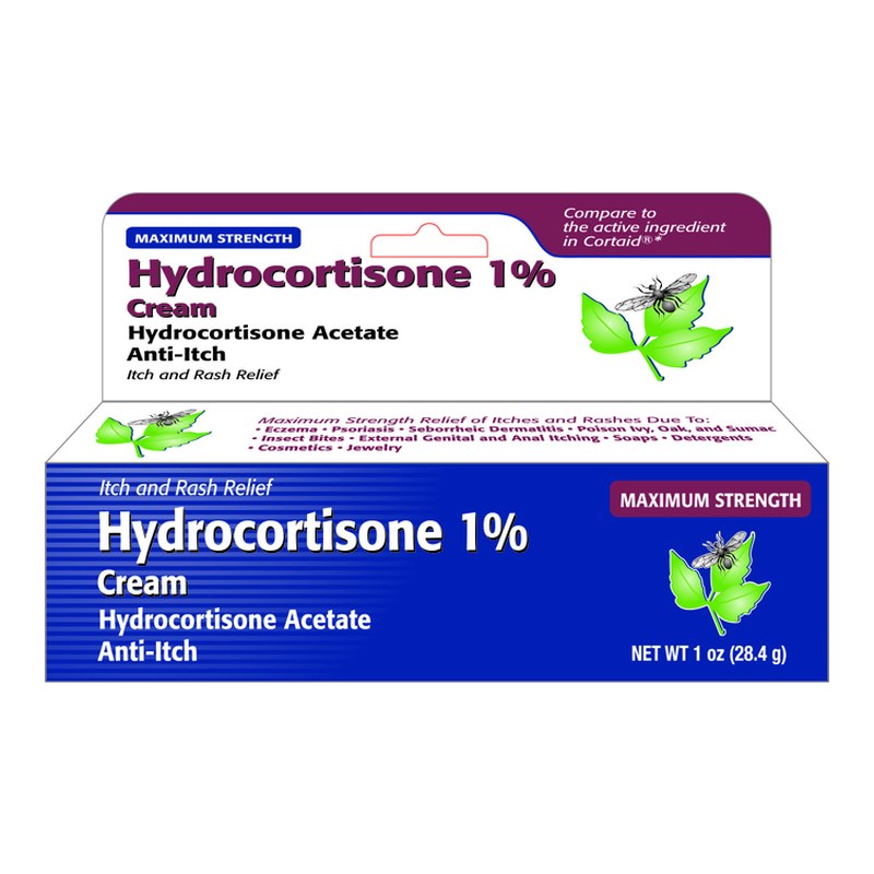 HYDROCORTISONE ACETATE 1% CREAM 1OZ TARO