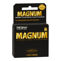 TROJAN Magnum Lubricated Latex Condoms 3 EA