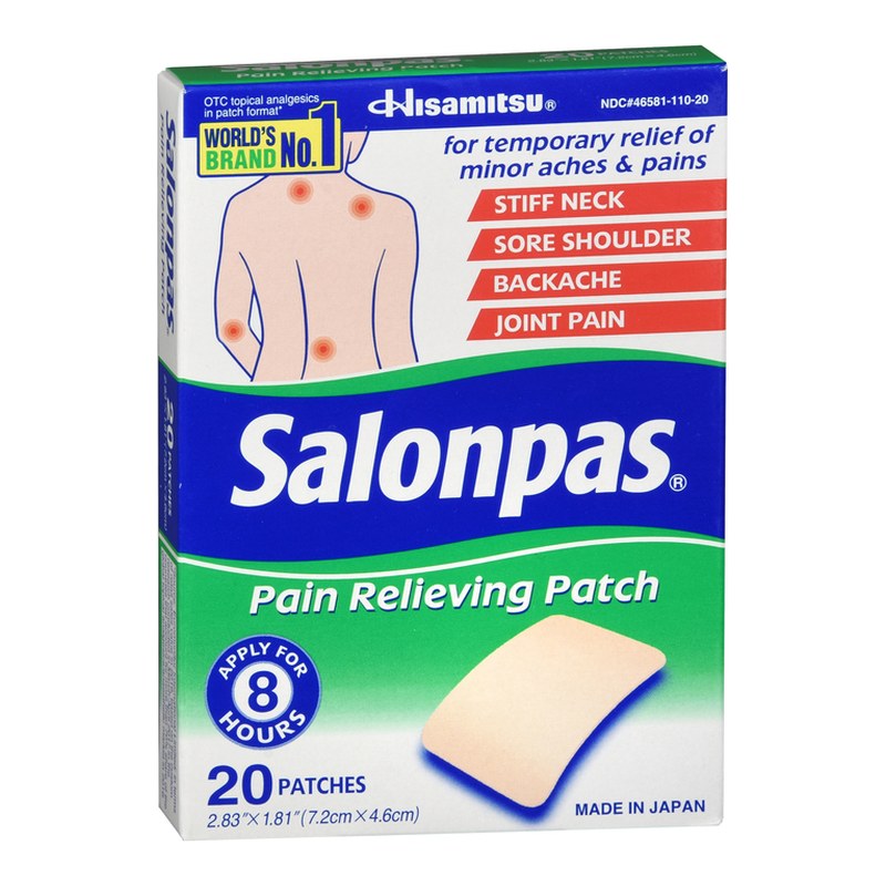 Salonpas Pain Relieving Patches 20 EA