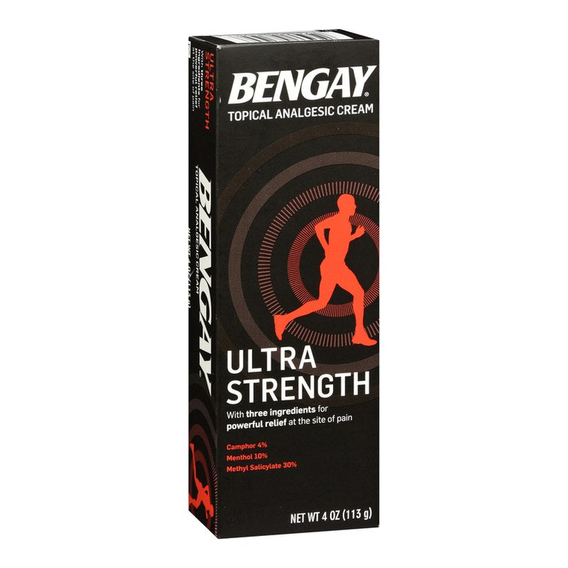 BENGAY Ultra Strength Topical Analgesic Cream 4 OZ