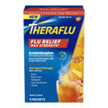Theraflu Flu Relief Daytime Formula Packets Max Strength Honey Lemon 6 EA