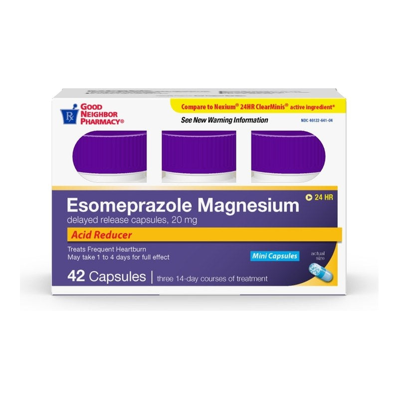 Good Neighbor Pharmacy Esomeprazole Mini Clear Capsules 42ct