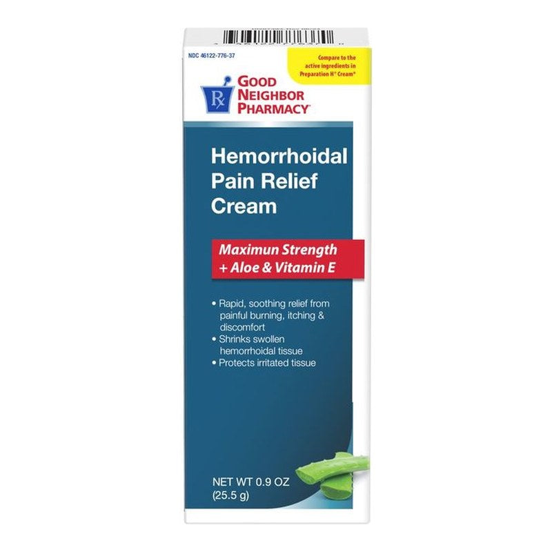 Good Neighbor Pharmacy Hemorrhoidal Pain Relief Cream 0.9oz
