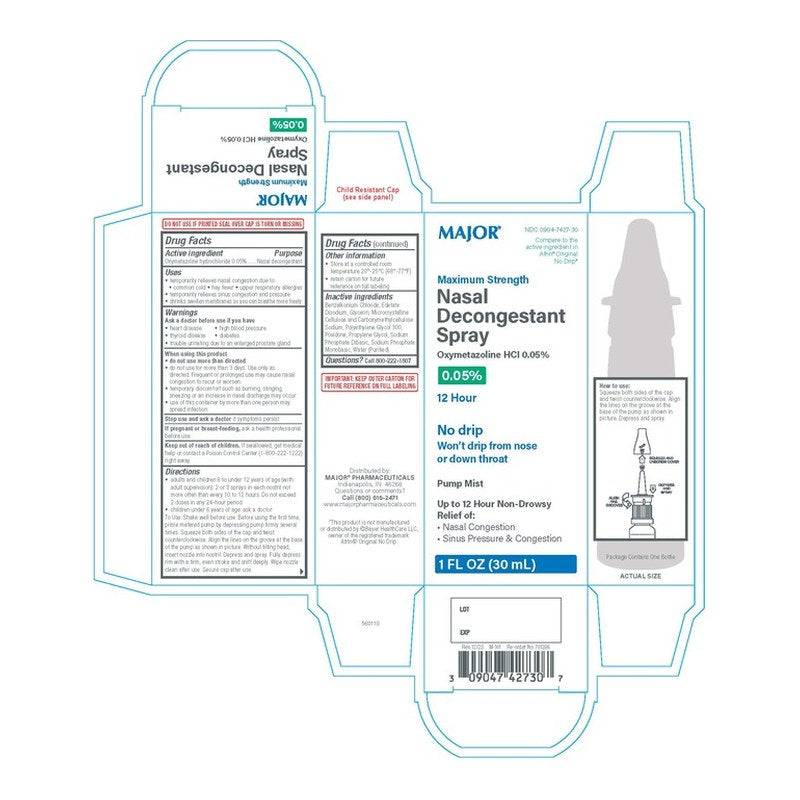 NASAL DECONGESTANT 0.05% SPY 30 ML No Drip