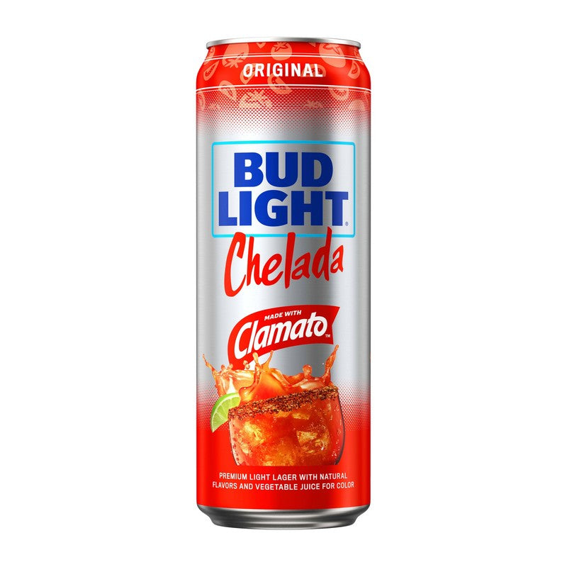 Bud Light Chelada with Clamato, 25 oz Can