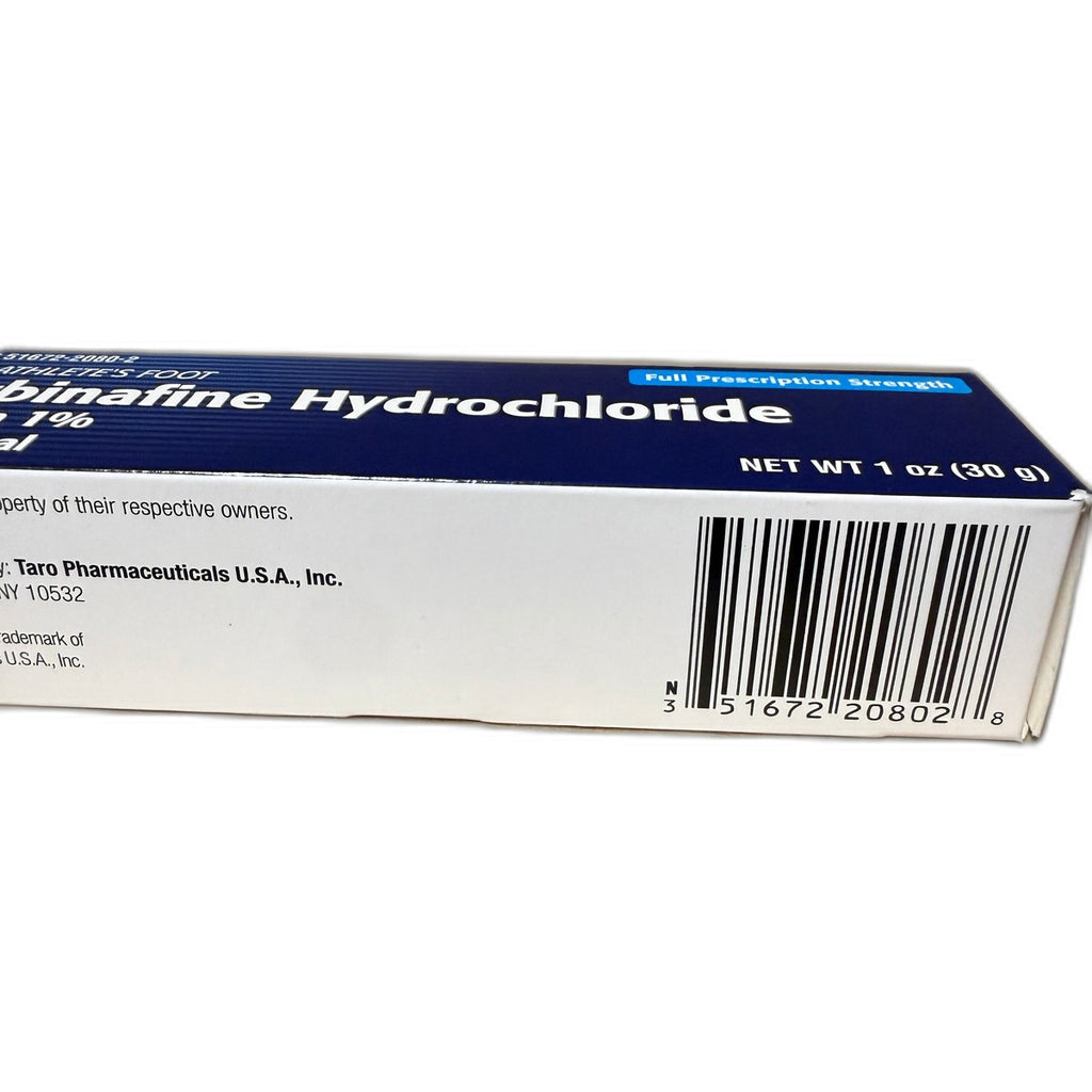 Terbinafine Hydrochloride 1% Antifungal Cream, 1 oz (30 g)