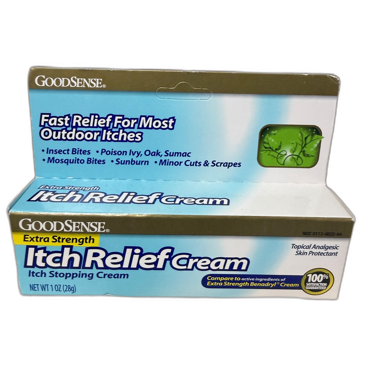 GoodSense Extra Strength Itch Relief Cream, 1 oz (28 g)