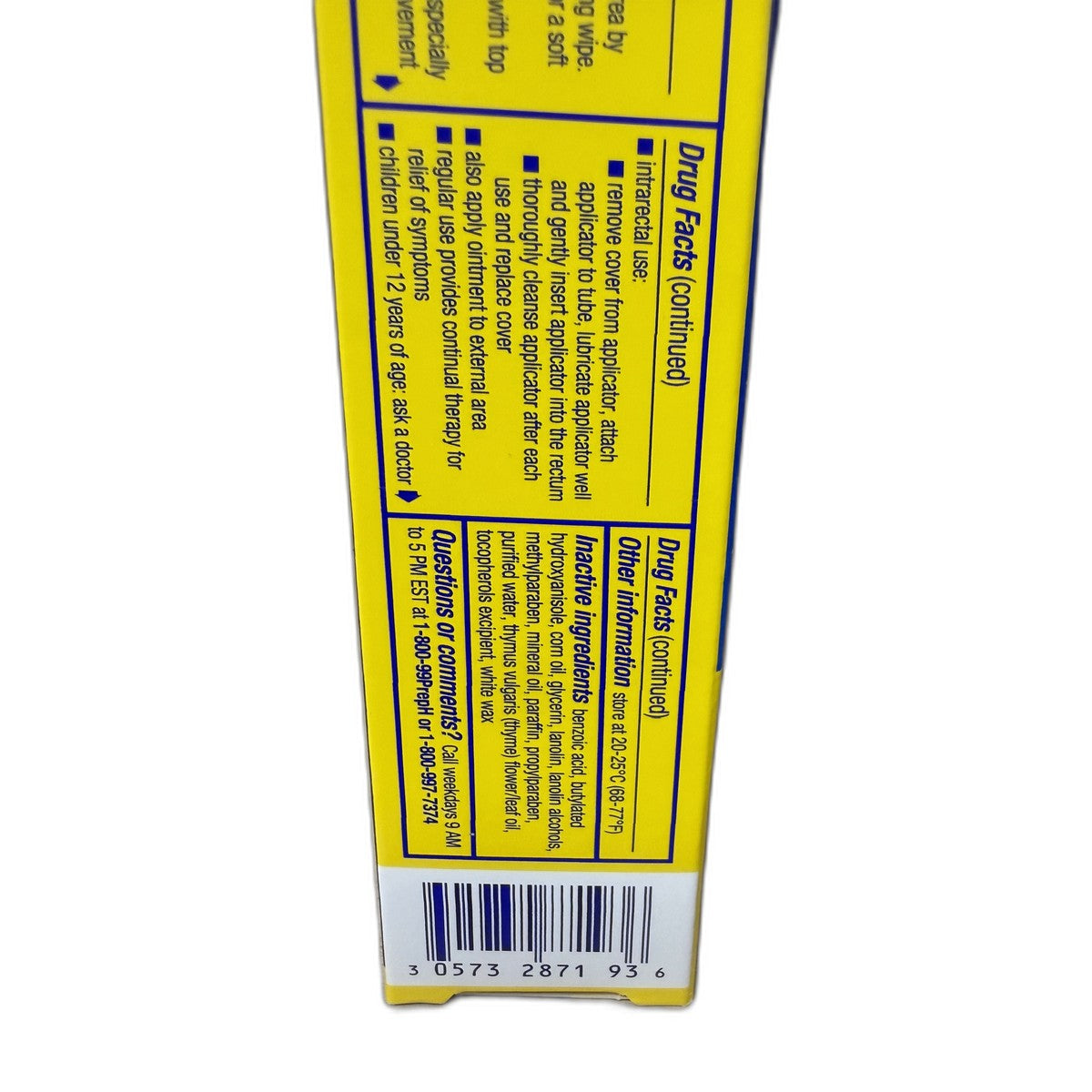 Preparation H Hemorrhoidal Ointment, 1 oz (28 g)