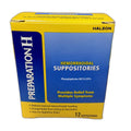 Preparation H Hemorrhoidal Suppositories, 12 Count