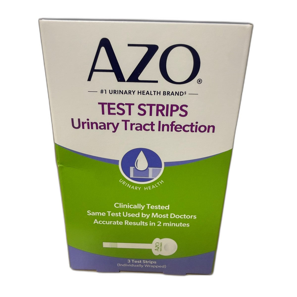 AZO Test Strips Urinary Tract Infection Test, 3 Test Strips