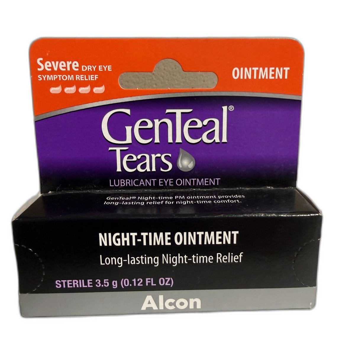 GenTeal Tears Lubricant Eye Ointment, Severe Dry Eye Night-Time, 3.5 g
