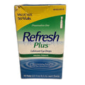 Refresh Plus Lubricant Eye Drops, Preservative-Free, Value Size 50 Single-Use Vials