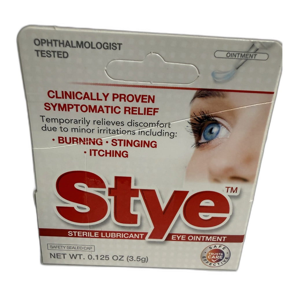 Stye Sterile Lubricant Eye Ointment, 0.125 oz (3.5 g)