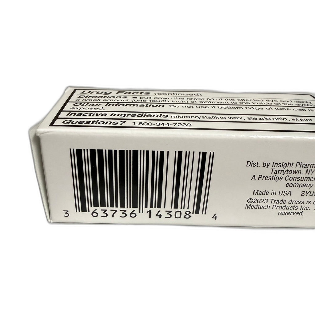 Stye Sterile Lubricant Eye Ointment, 0.125 oz (3.5 g)