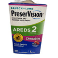 PreserVision AREDS 2 Formula Chewables, Mixed Berry, 60 Chewable Tablets