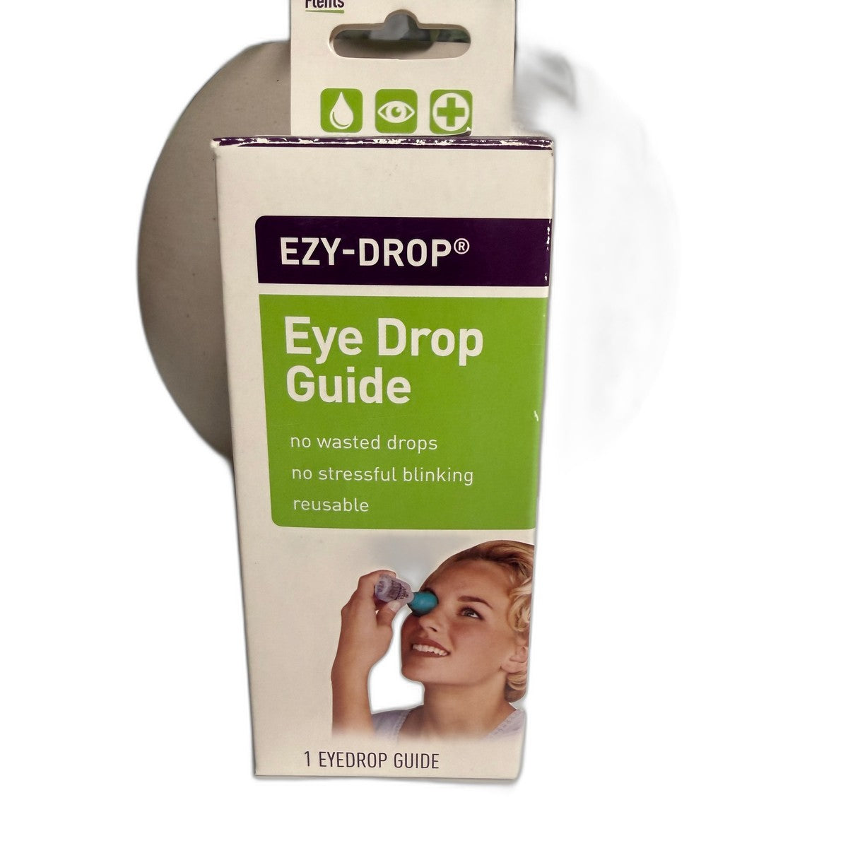 EZY-DROP Eye Drop Guide, Reusable