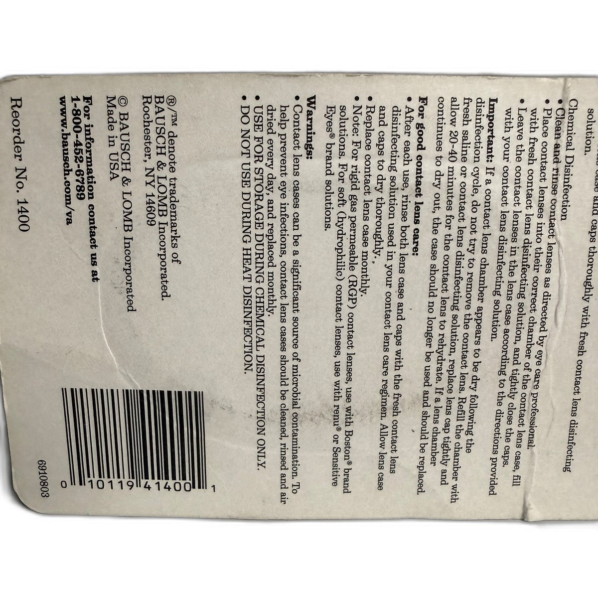 Bausch + Lomb Sight Savers Contact Lens Case, Leak Proof