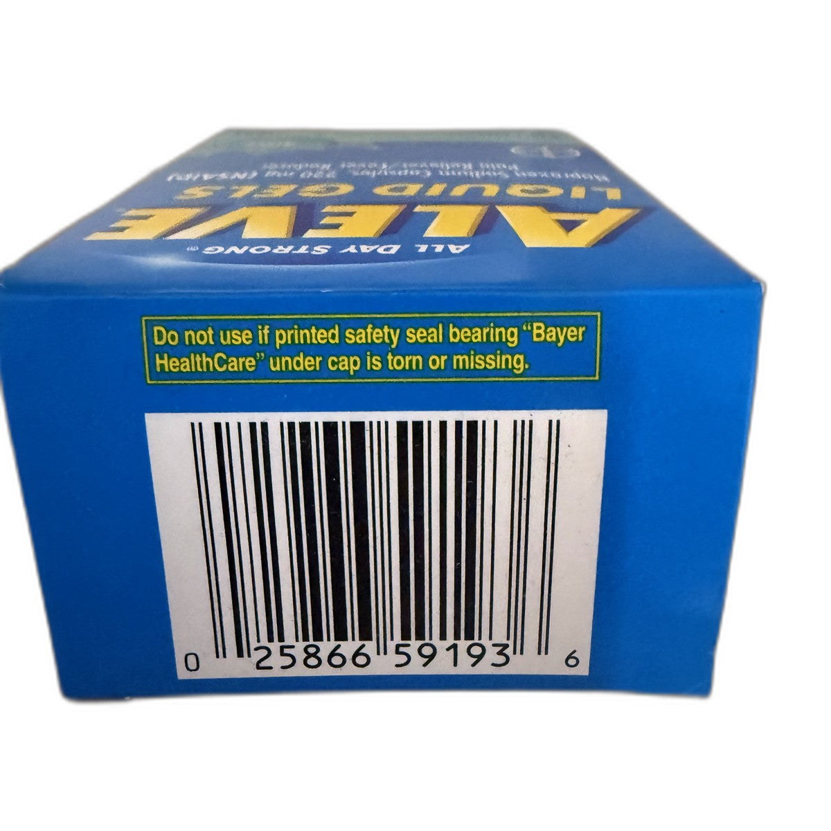 Aleve Liquid Gels, Naproxen Sodium 220 mg (NSAID), 20 Capsules