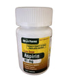 Akron Pharma Low Dose Aspirin 81 mg, Safety Coated, 120 Tablets