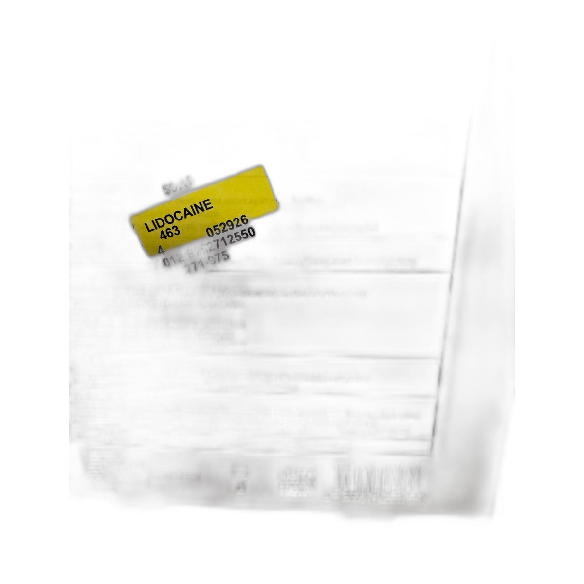 BluePoint Lidocaine Pain Relieving Patch, Topical Anesthetic 4%, 5 Patches
