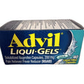 Advil Liqui-Gels, Solubilized Ibuprofen 200 mg (NSAID), 40 Liquid-Filled Capsules