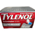 Tylenol Extra Strength Rapid Release Gels, Acetaminophen 500 mg, 100 Gelcaps