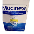 Mucinex 12-Hour Expectorant, Guaifenesin 600 mg, 20 Extended-Release Bi-Layer Tablets