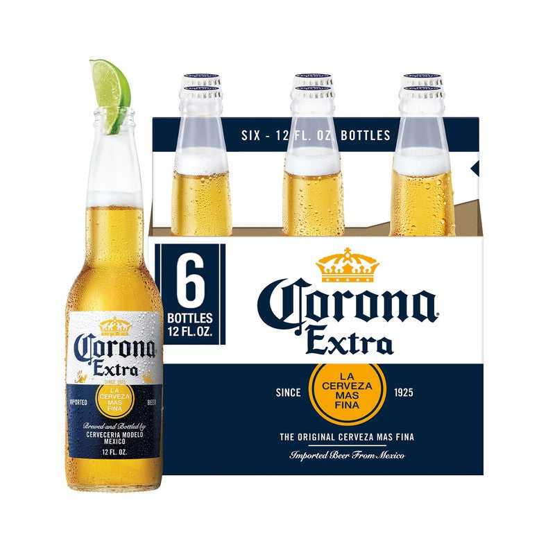 Corona Extra 6-Pack, 12 oz Bottles