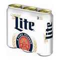 Miller Lite Beer 3-Pack, 24 oz Cans